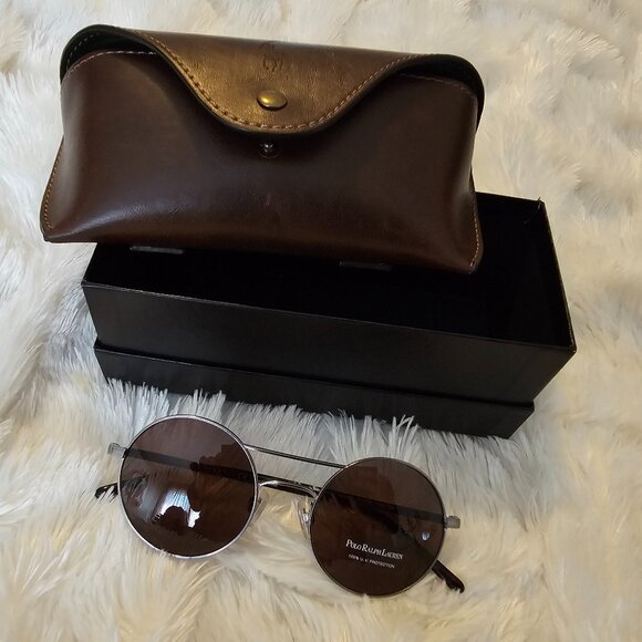 POLO Ralph Lauren Aviator Sunglasses